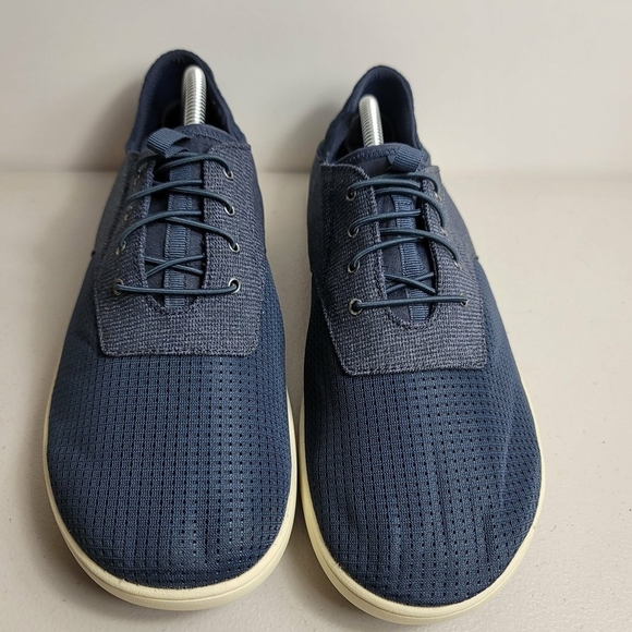 Olu Kai Nohea Moku Sneaker Blue Mens 10 Shoes Low Top Lace Up 10283-6H6H VGC - Picture 3 of 9